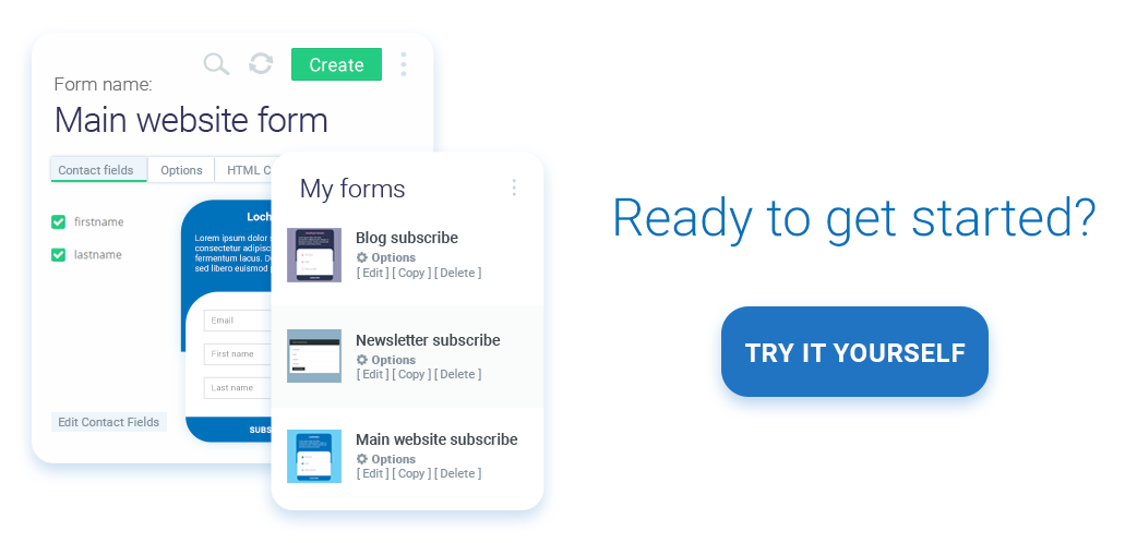 Try out our new Web Forms