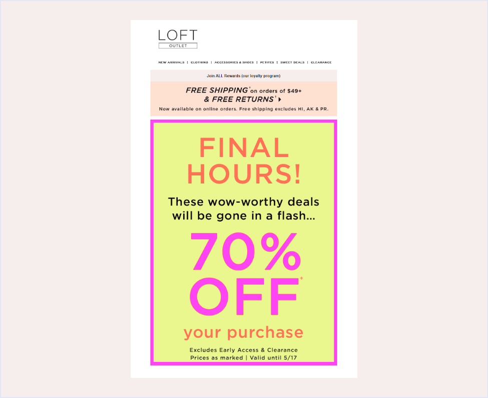 Loft outlet online outlet returns