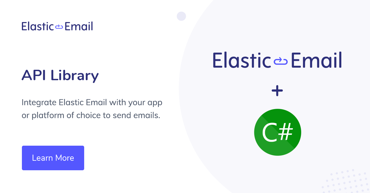 C# API Library - Elastic Email