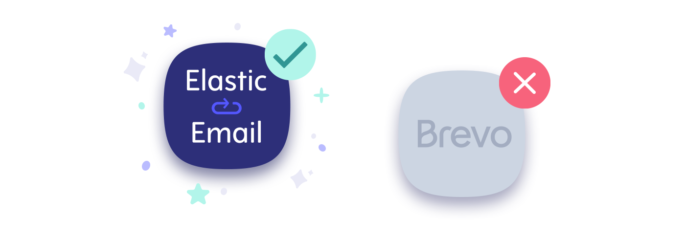 Elastic Email vs. Brevo - featured image