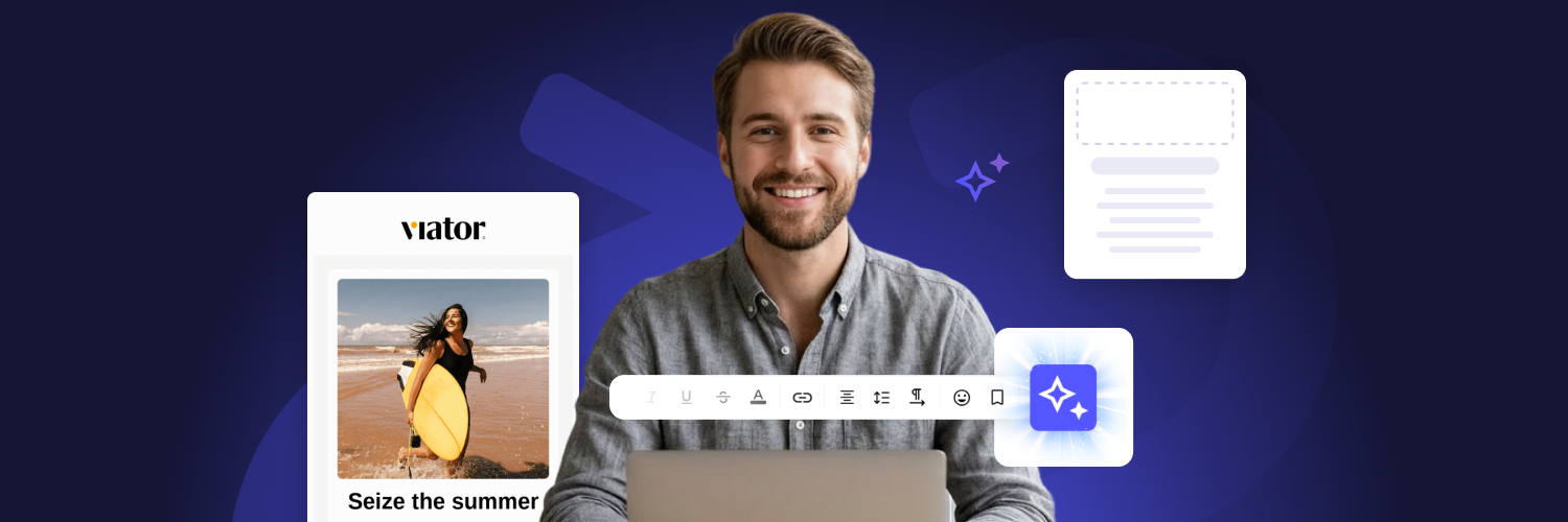 The main image of the article about Elastic Email AI Text tool