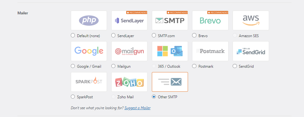 Picture presents how to configure WP Mail SMTP plugin with Elastic Email SMTP credentials