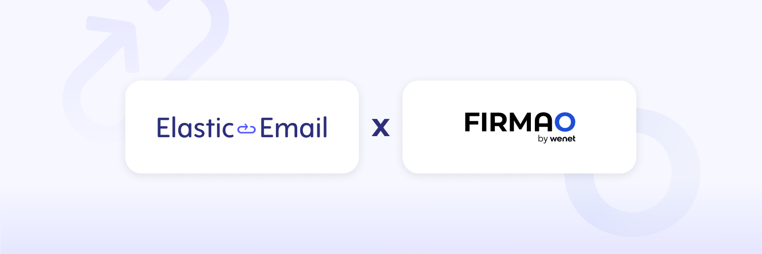 The main image for the Elastic Email x Firmao integration