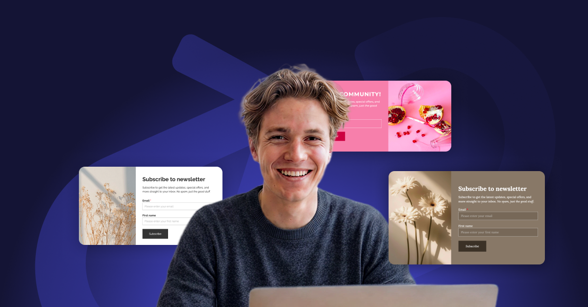 Pop-up forms now available in our web forms creator | Elastic Email