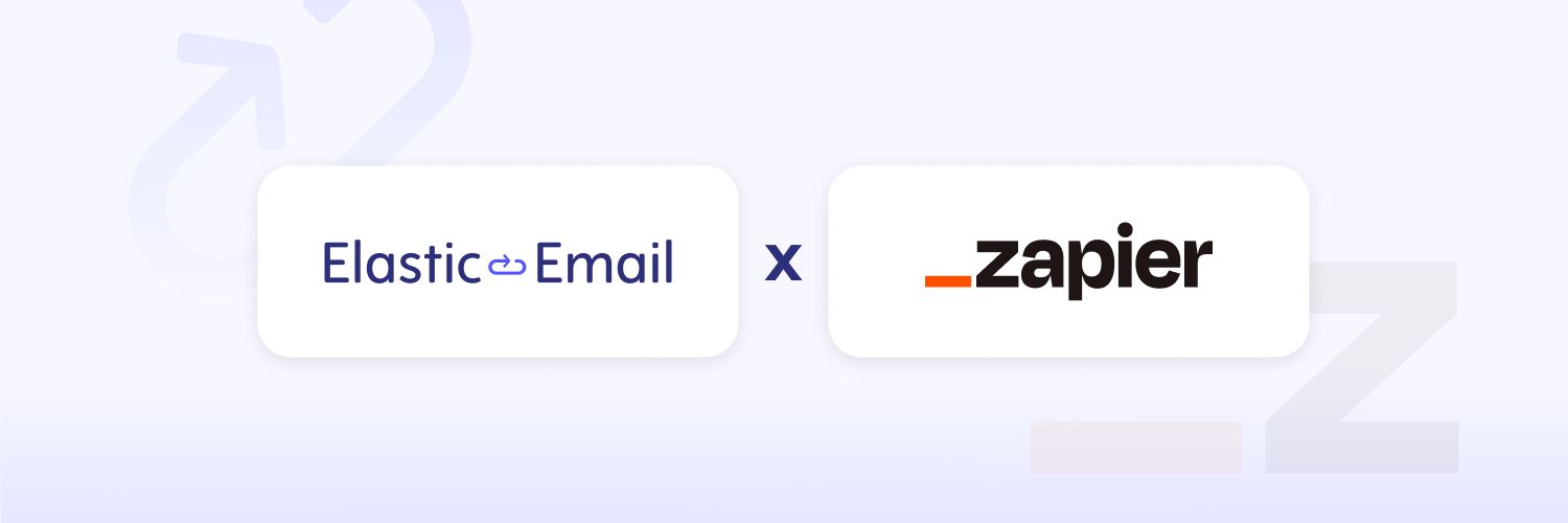 The main image for the Elastic Email x Zapier integration