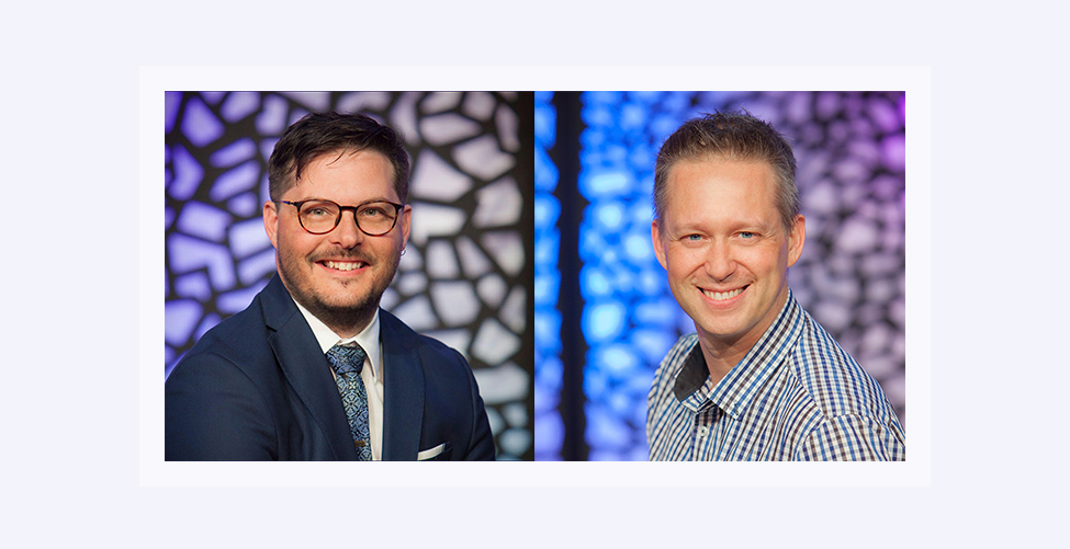 The photo of the founders and owners of Lucid Solutions