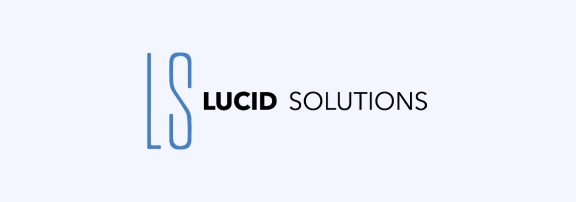 The main image presenting the logo of Lucid Solutions