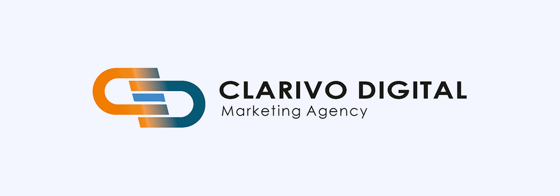 The main image presenting the Clarivo Digital logo