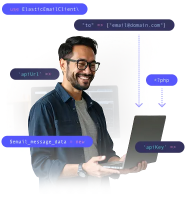 Elastic Email pricing dashboard